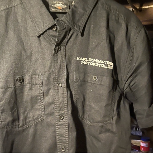 Harley Davidson Button Down Short Sleeve - Picture 5 of 7